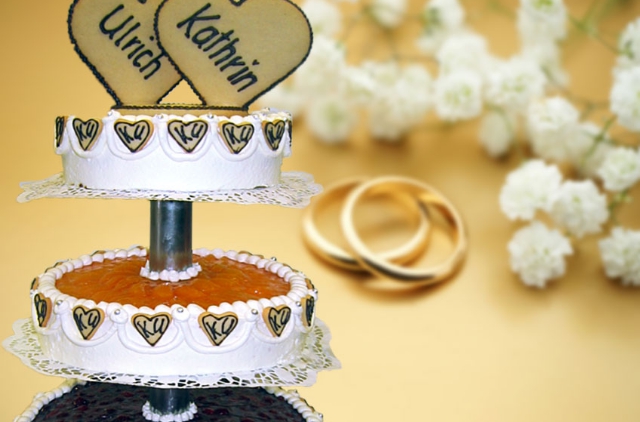 Hochzeitstorte mit