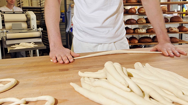 Brezel formen
